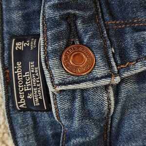 Abercrombie & Fitch Simone  High Rise Ankle Flare Jeans